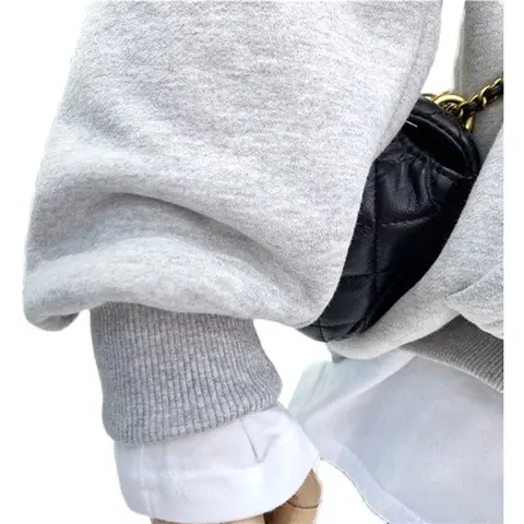 Pink Fleece Hoodie for Women Plus Size 2025 New Style - Image 8