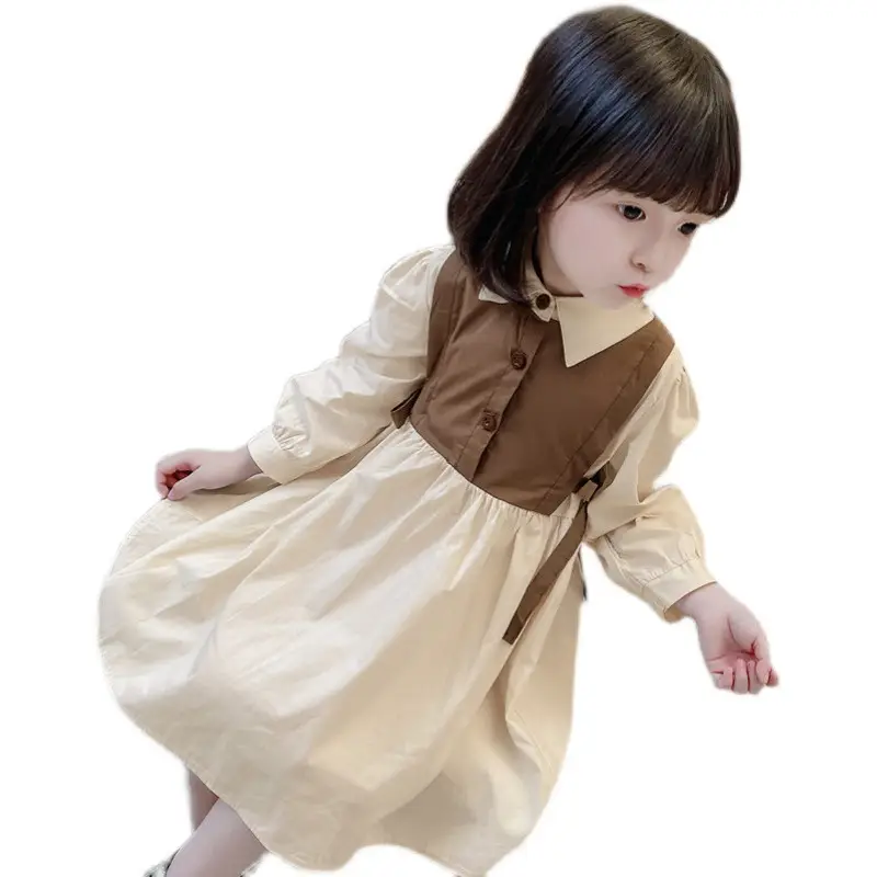 Girls White Vest Dress with Black Bow Tie 2022 - Image 5