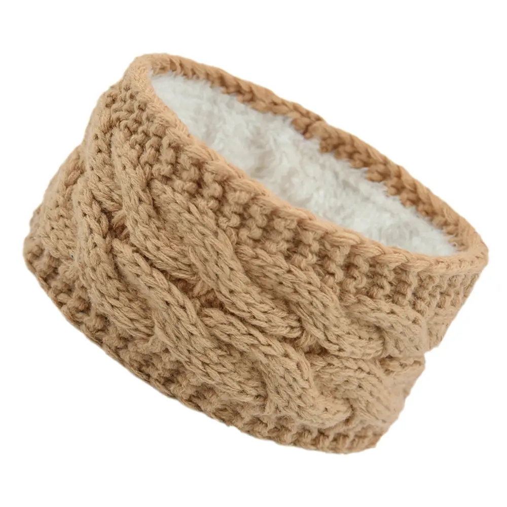 Velvet Knitted Hair Band for Women Men Autumn Winter - Image 4