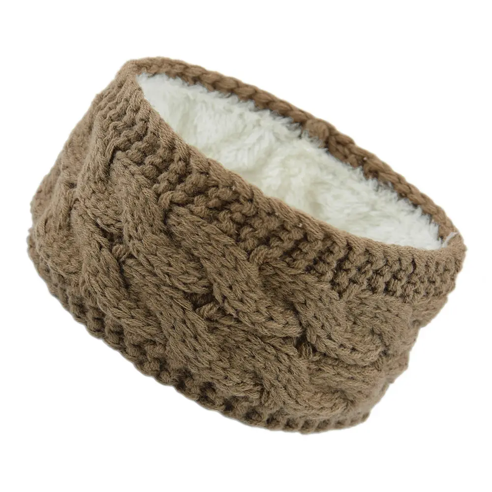 Velvet Knitted Hair Band for Women Men Autumn Winter - Image 8