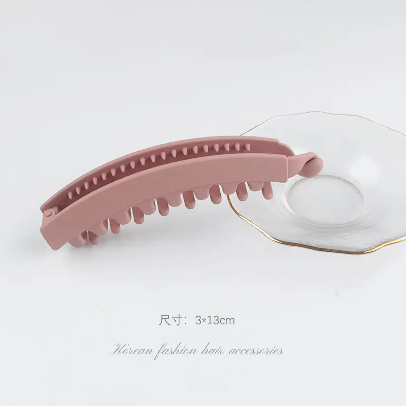 Frosted Hair Clip Multi-clip Non-slip Ponda Tail Vertical Clip Women's Grab Clip - Image 2