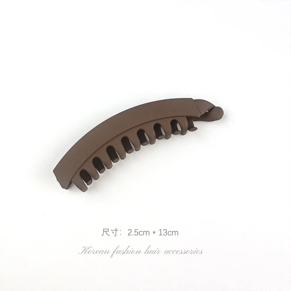 Frosted Hair Clip Multi-clip Non-slip Ponda Tail Vertical Clip Women's Grab Clip - Image 6