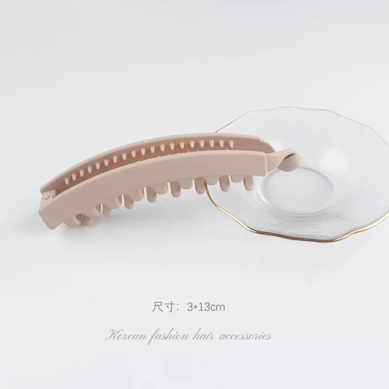 Frosted Hair Clip Multi-clip Non-slip Ponda Tail Vertical Clip Women's Grab Clip - Image 7