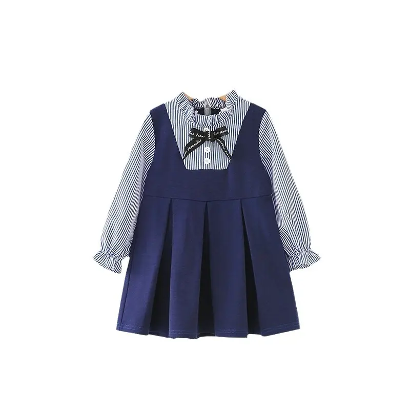 2024 Girls Long Sleeve Bow Dress Small Medium - Image 6
