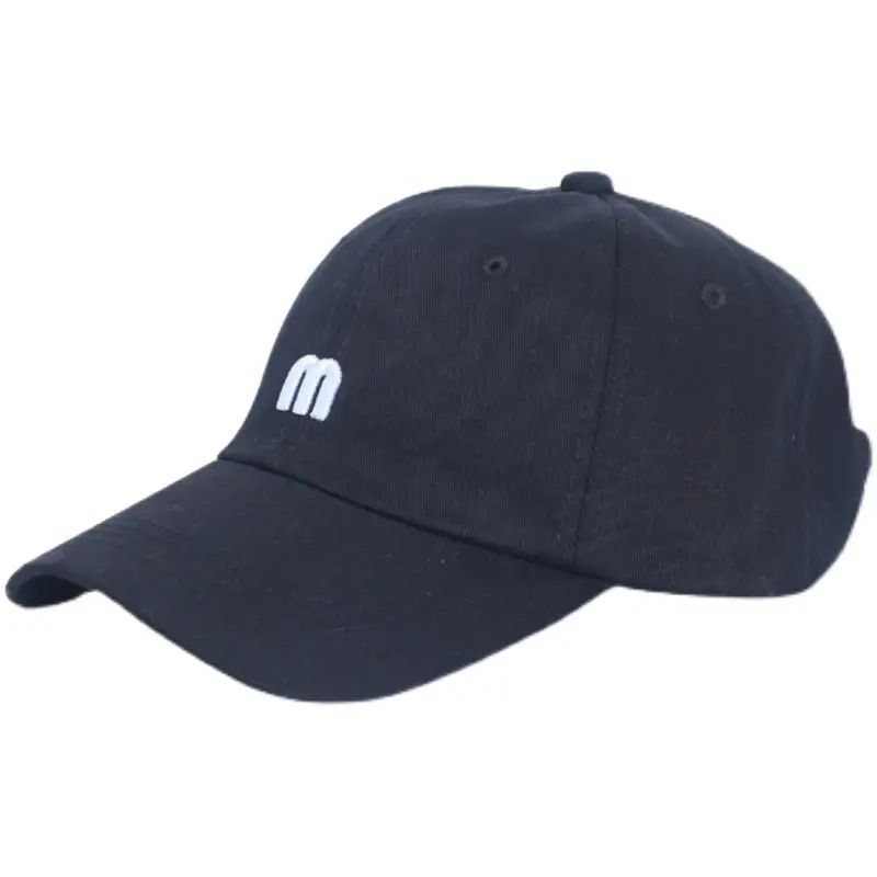 Korean Style Black Baseball Cap for Men Women - Image 23
