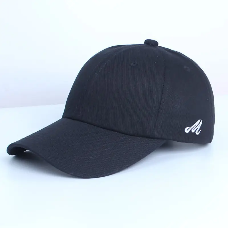 Korean Style Black Baseball Cap for Men Women - Image 17