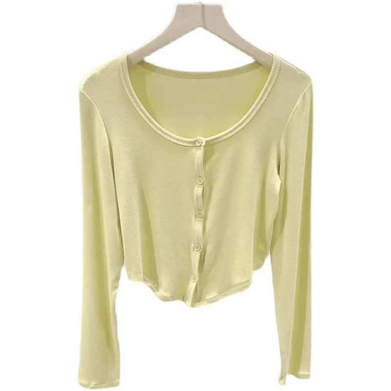 White Long Sleeve Cardigan for Women - Image 7