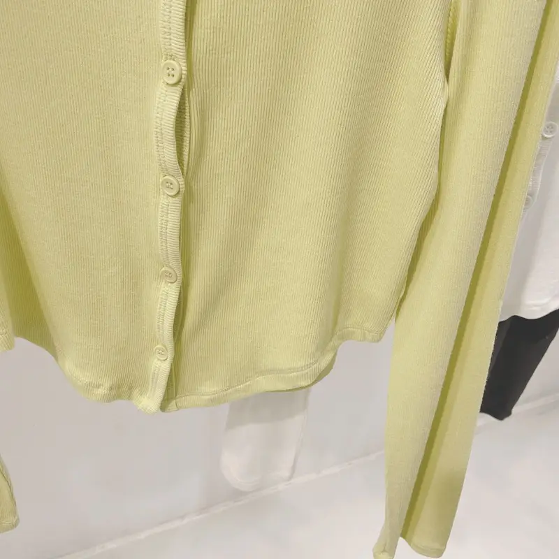 White Long Sleeve Cardigan for Women — feature 8