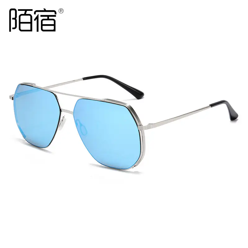 Men's Polarized Driving Sunglasses Black Stainless Steel