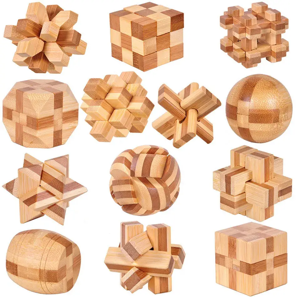 Bamboo Lock for Kids Stress Relief Toy - Image 8