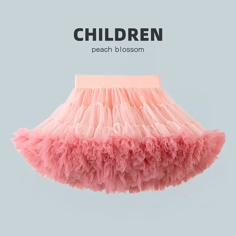 Girls' Green Knitted Tutu Dress with Red Hat - Image 2
