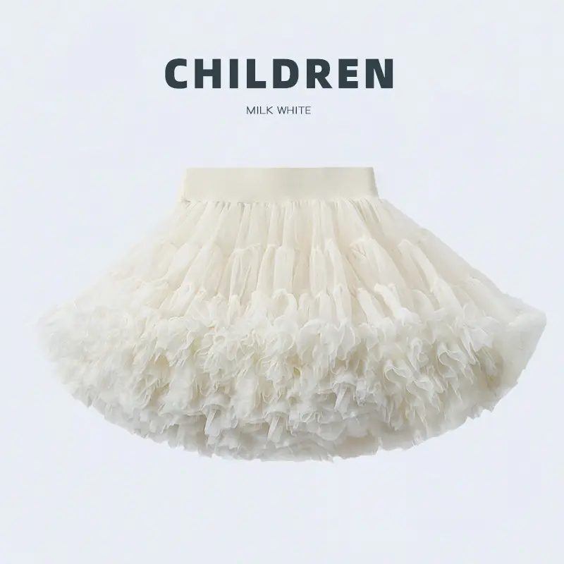 Girls' Green Knitted Tutu Dress with Red Hat - Image 3
