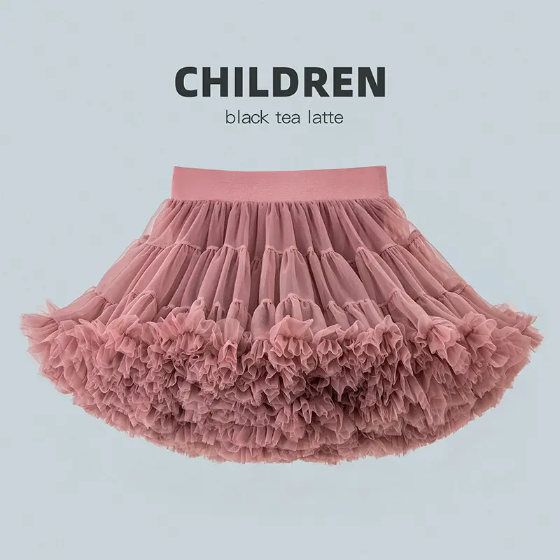 Girls' Green Knitted Tutu Dress with Red Hat - Image 5