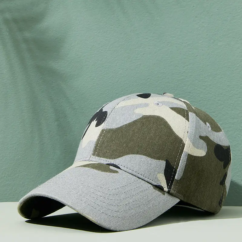 Men's Camo Adjustable Baseball Cap Sun Protection - Image 4