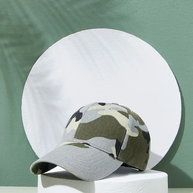 Men's Camo Adjustable Baseball Cap Sun Protection - Image 5