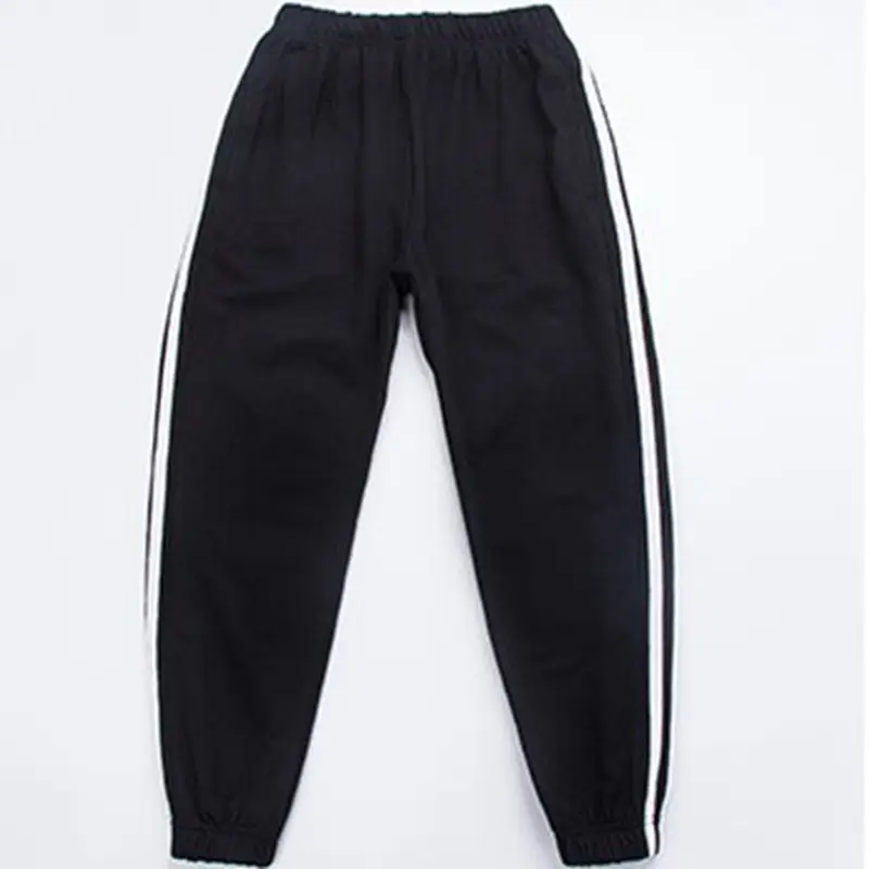 Children's Black White Checkered Cotton Pants - Image 19