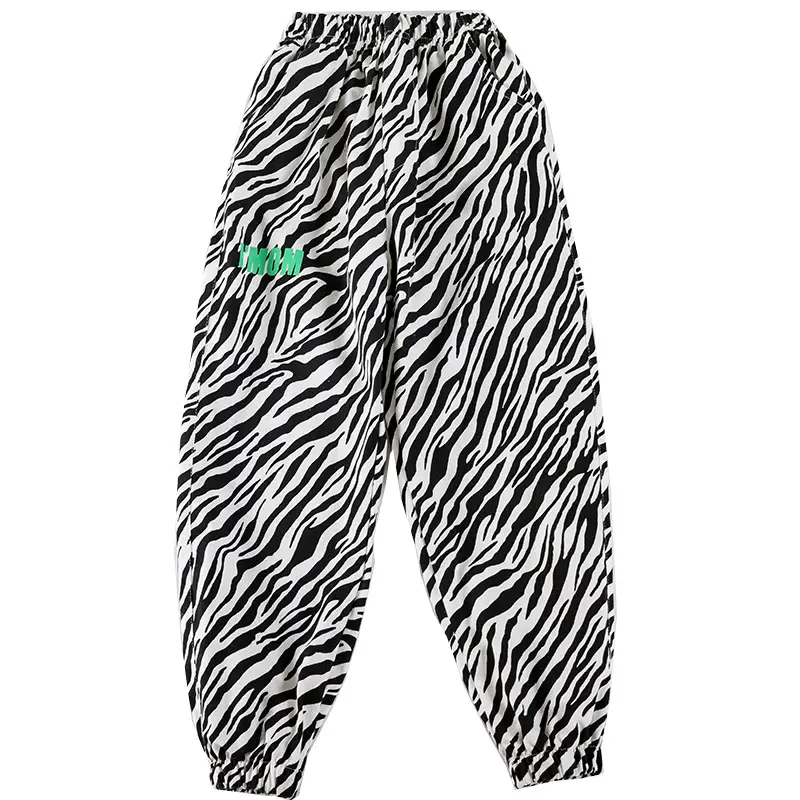 Children's Black White Checkered Cotton Pants - Image 18