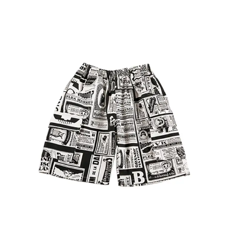 Children's Black White Checkered Cotton Pants - Image 6