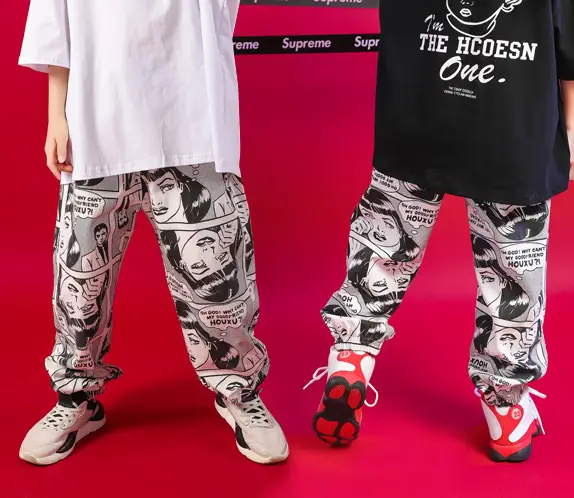 Children's Black White Checkered Cotton Pants - Image 8