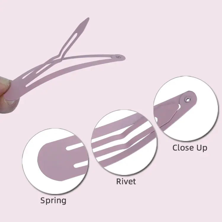 7CM Drop Shaped Hair Clip for Girls - Image 6