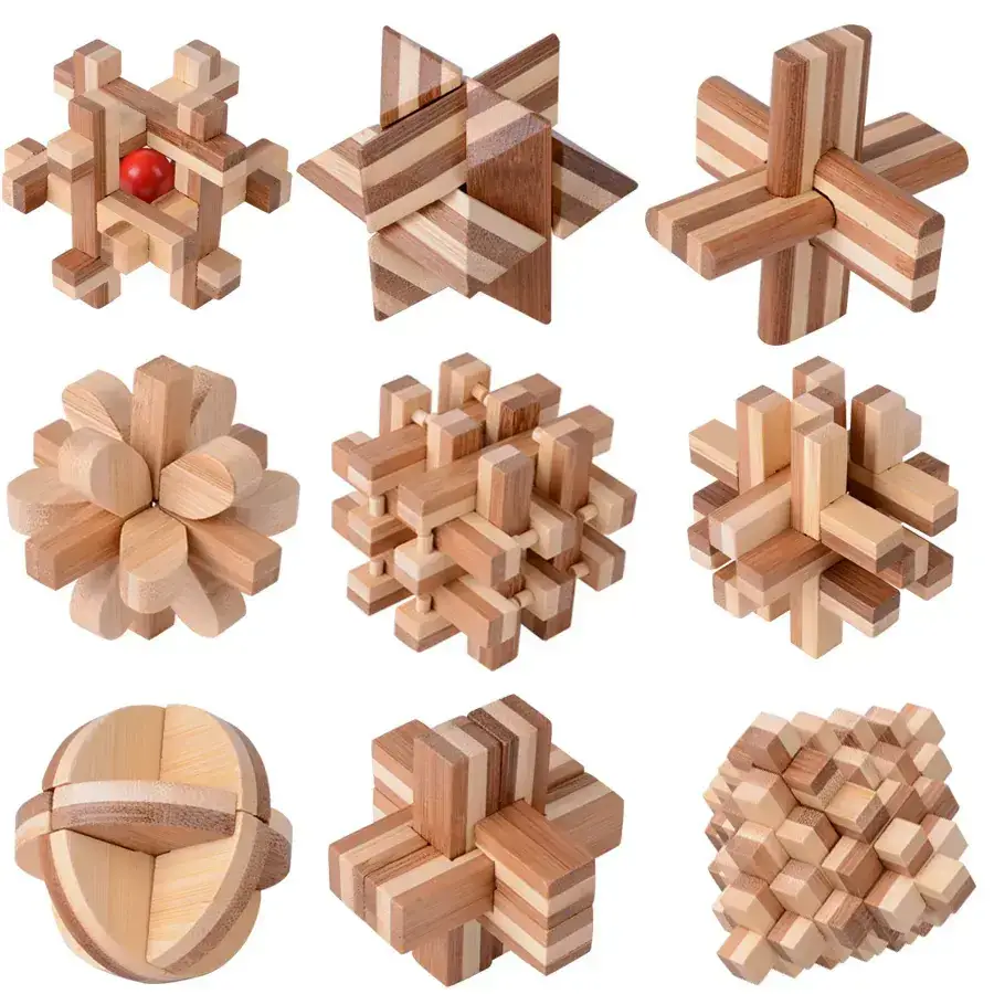 Wooden Lock Set for Kids Educational Puzzle - Image 25