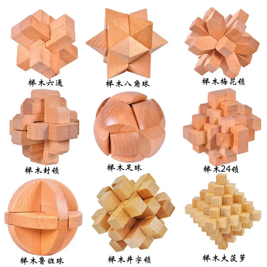 Wooden Lock Set for Kids Educational Puzzle — feature 1