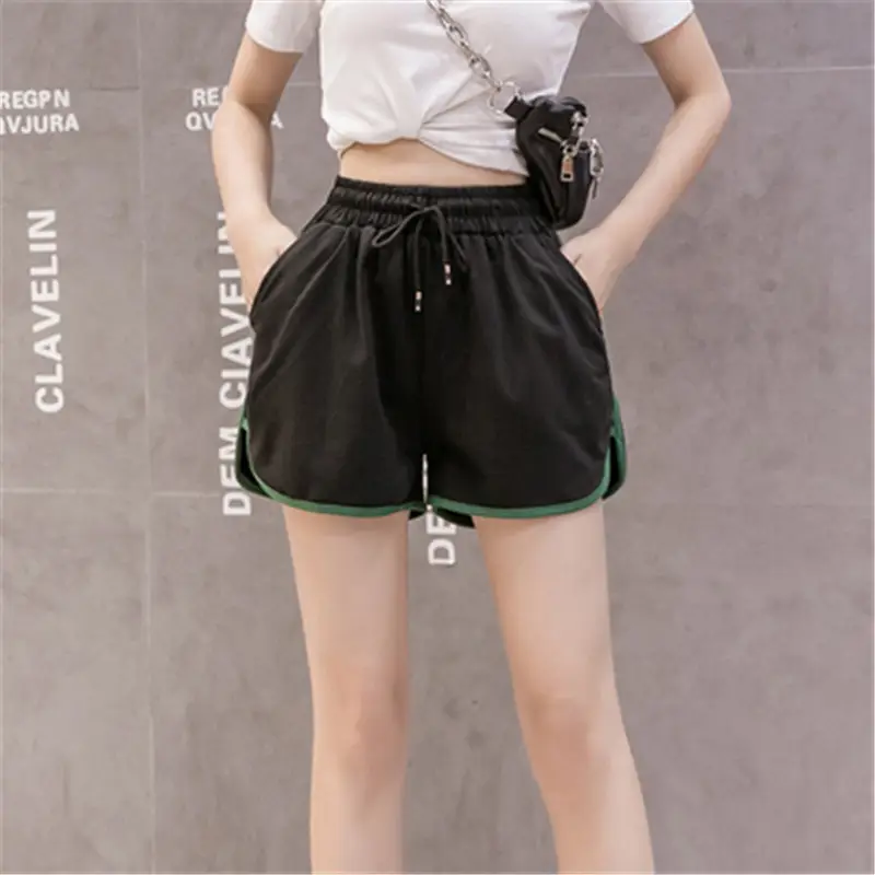 Women Green Drawstring Shorts Summer 2025 - Image 2