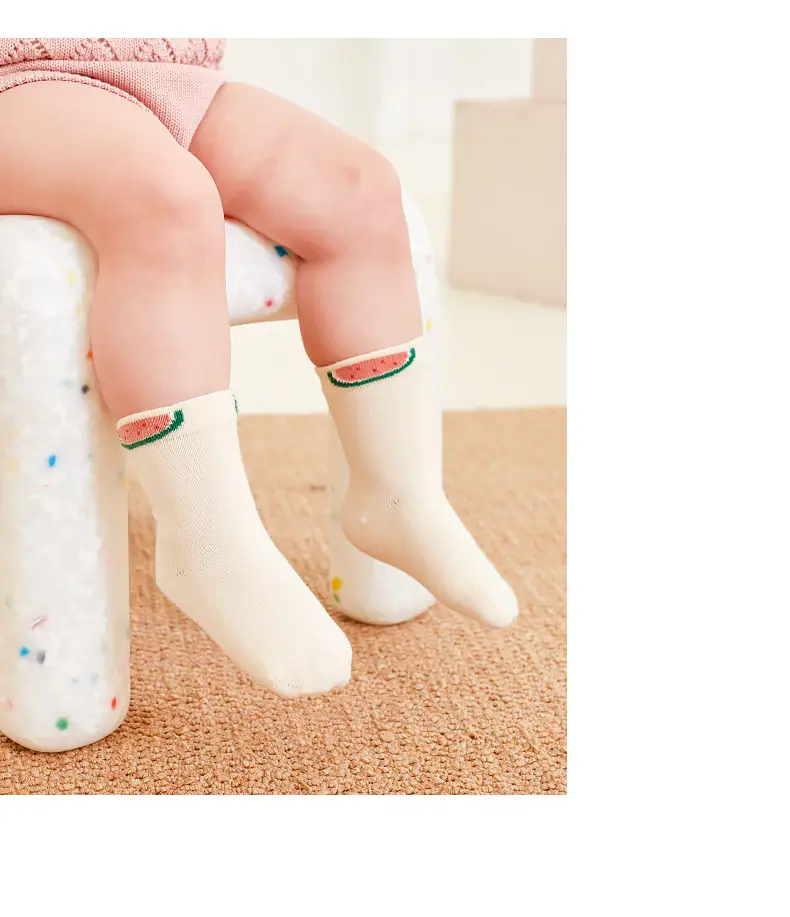 Cotton Baby Socks No Harm No Poison No Light Blue — feature 20