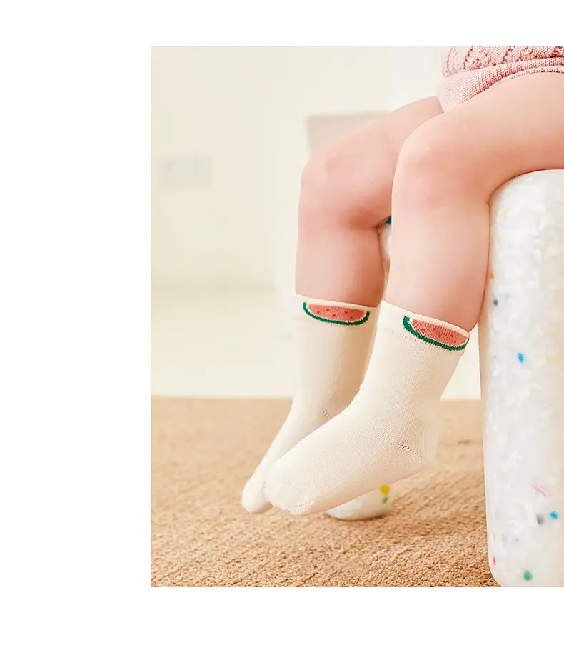 Cotton Baby Socks No Harm No Poison No Light Blue — feature 21