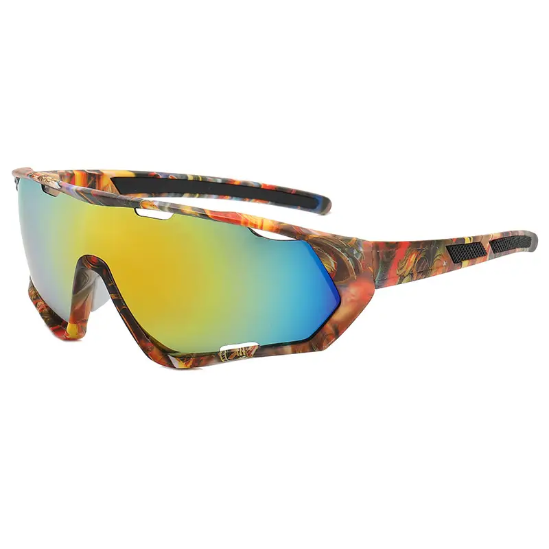 Crossbody Sunglasses for Women Red Black Outdoor Sports