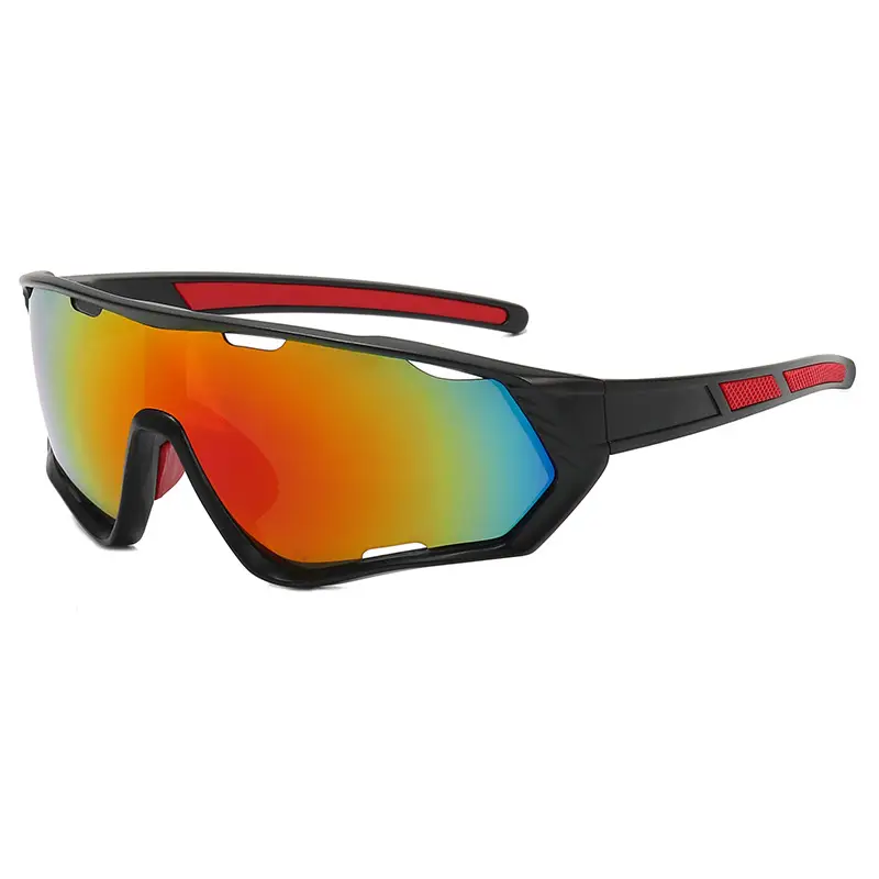 Crossbody Sunglasses for Women Red Black Outdoor Sports