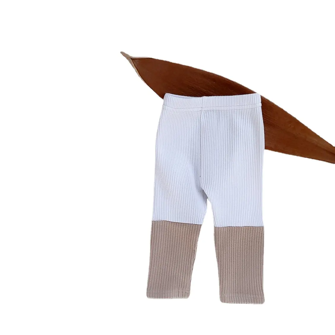 Children's Cotton Stitching Leggings Early Autumn Baby Spring Trousers