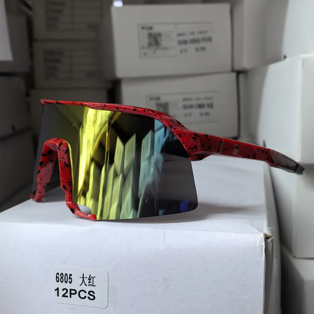 European & American Colorful Windproof Sunglasses for Men & Women
