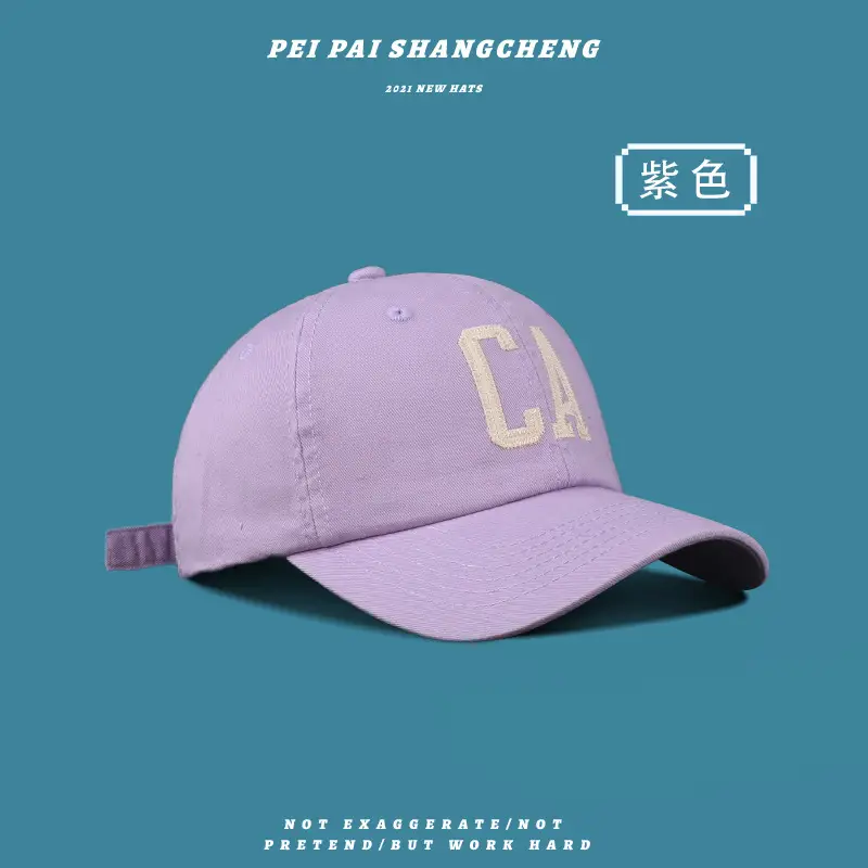 Women Red Patch Letter Baseball Cap Winter All Match - Image 4
