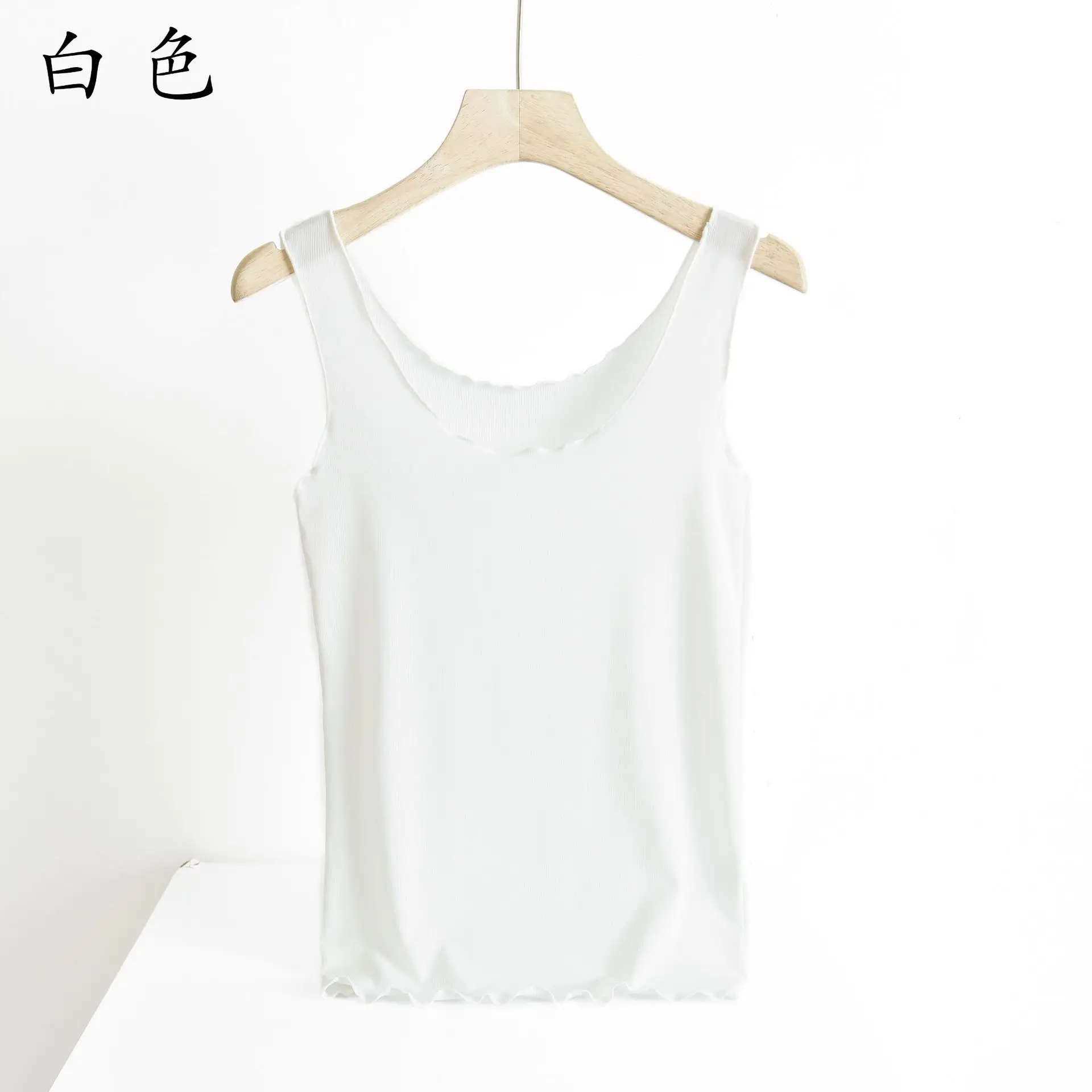 Black Ice Silk Sleeveless Women's Vest Large — feature 4