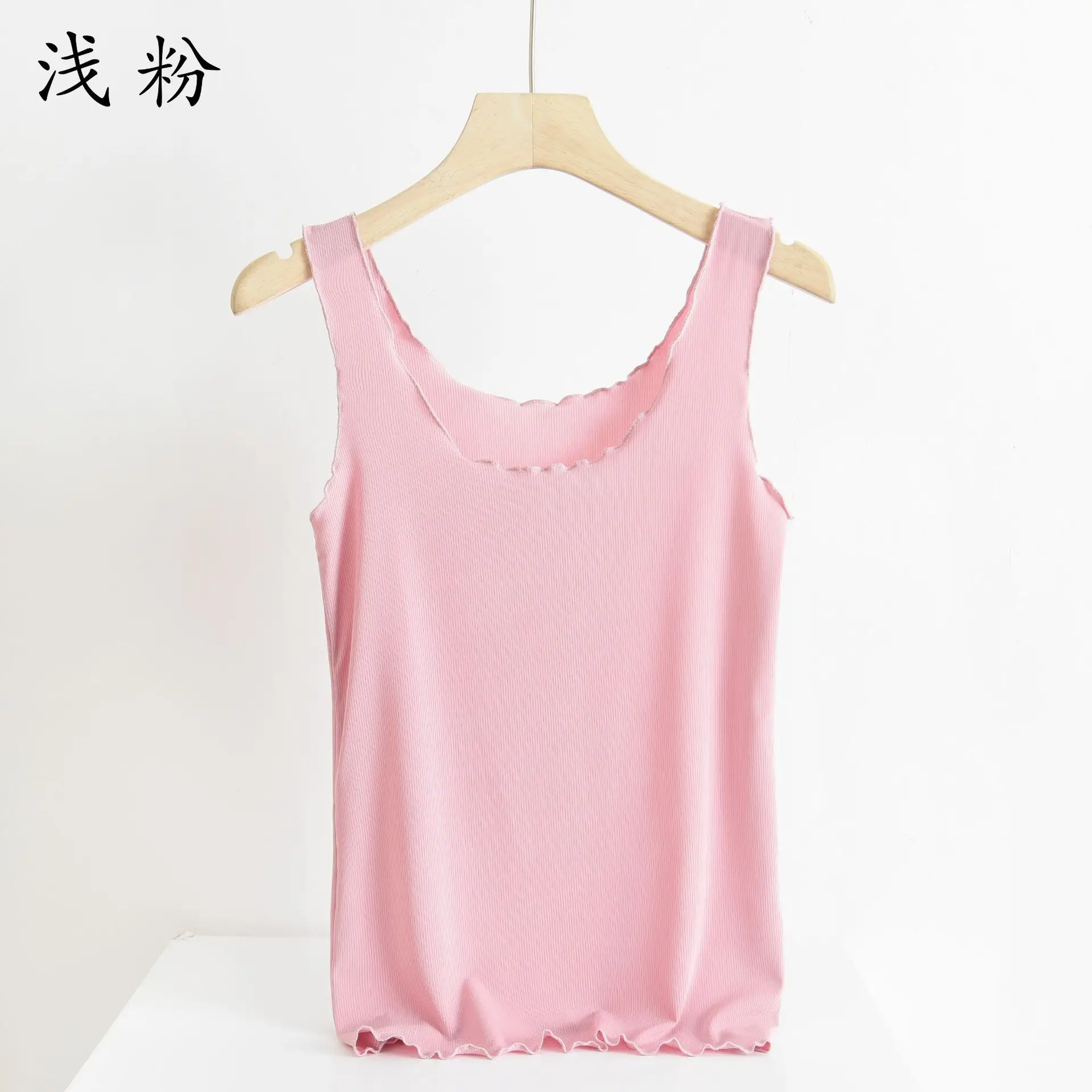 Black Ice Silk Sleeveless Women's Vest Large