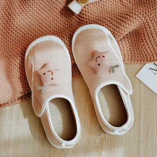 Confinement shoes summer thin breathable heel home shoes soft bottom cotton slippers women's indoor Spring and Autumn thick bottom slippers non-slip — feature 11