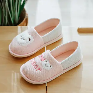 Confinement shoes summer thin breathable heel home shoes soft bottom cotton slippers women's indoor Spring and Autumn thick bottom slippers non-slip — feature 9
