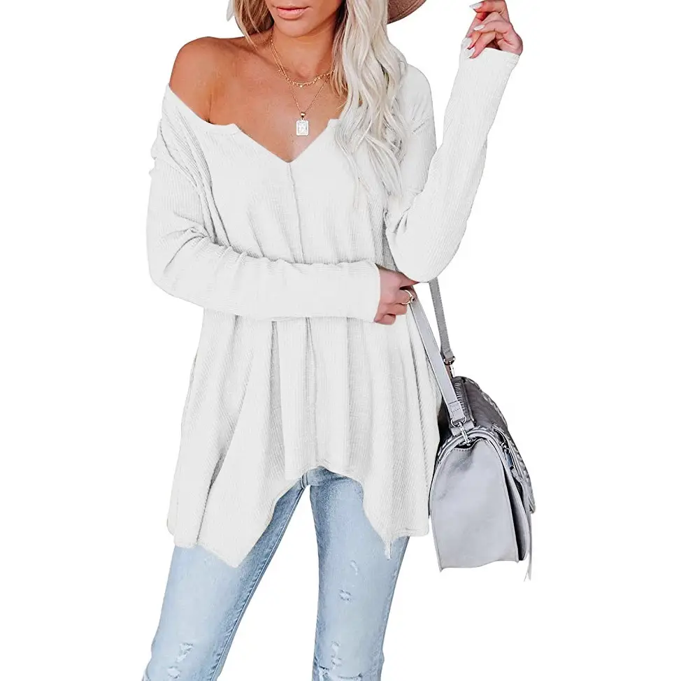 2023 Women's Knitted T-Shirt Pullover Set - Image 9