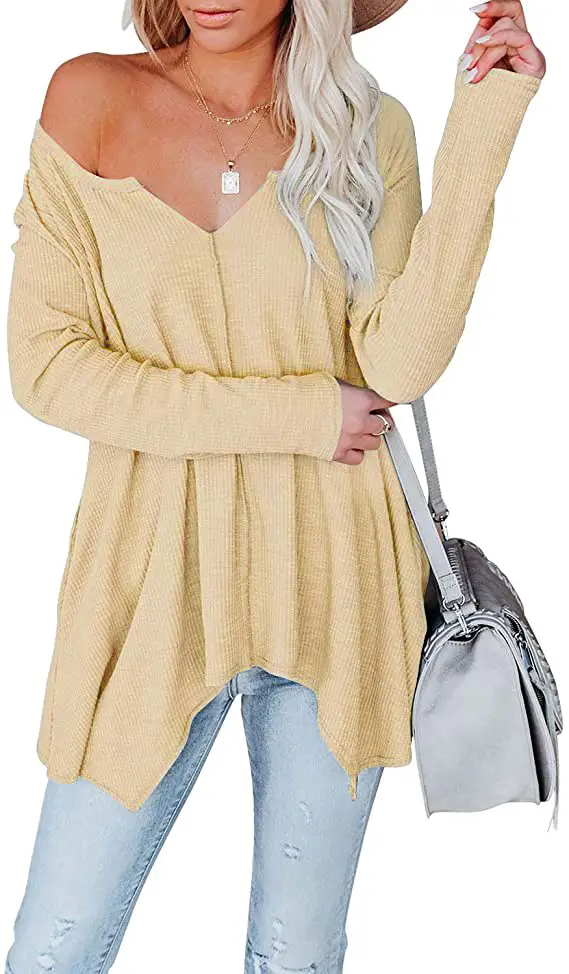 2023 Women's Knitted T-Shirt Pullover Set - Image 2