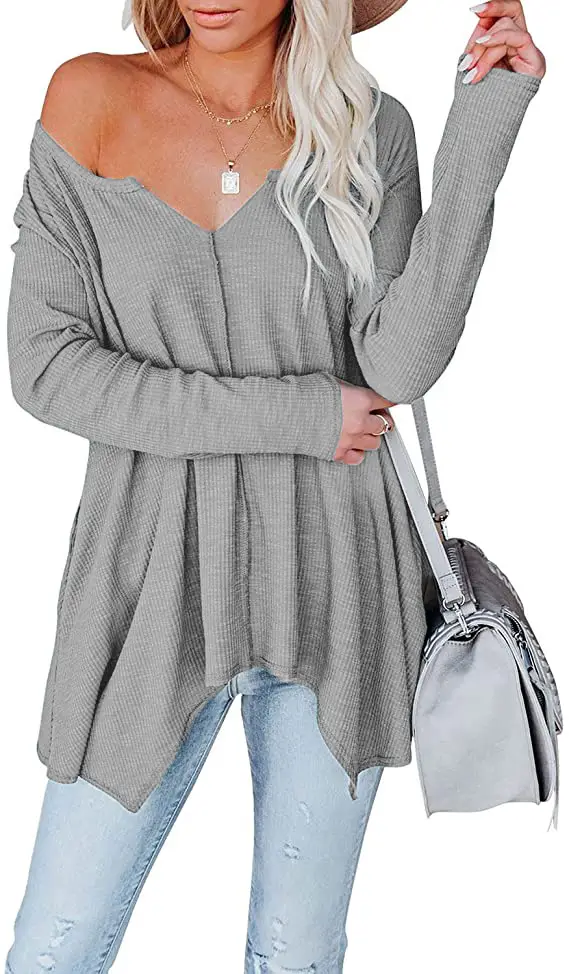 2023 Women's Knitted T-Shirt Pullover Set - Image 4