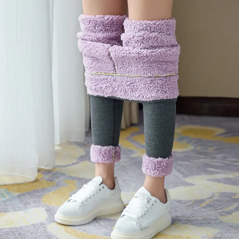 Fleece Lined Warm Leggings for Women Large - Image 10