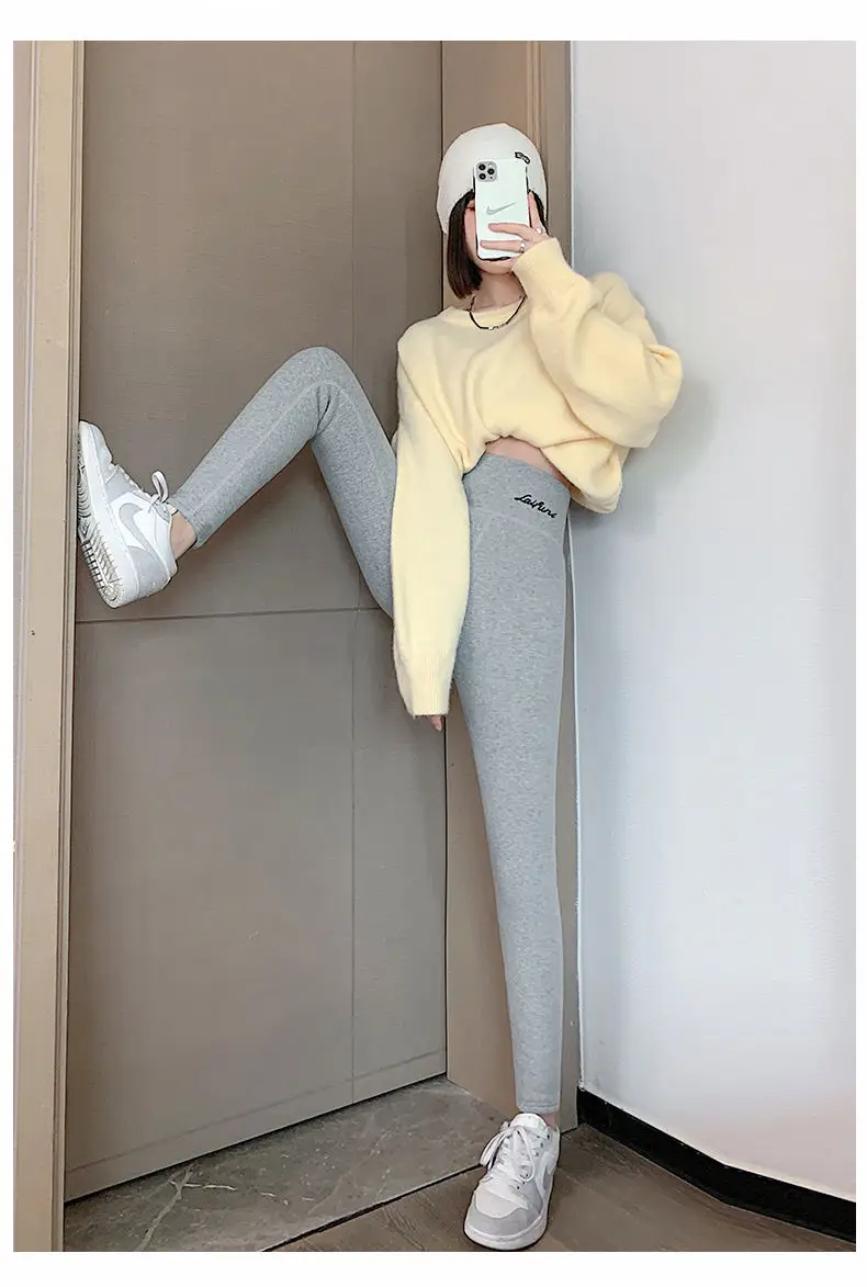 Fleece Lined Warm Leggings for Women Large — feature 26