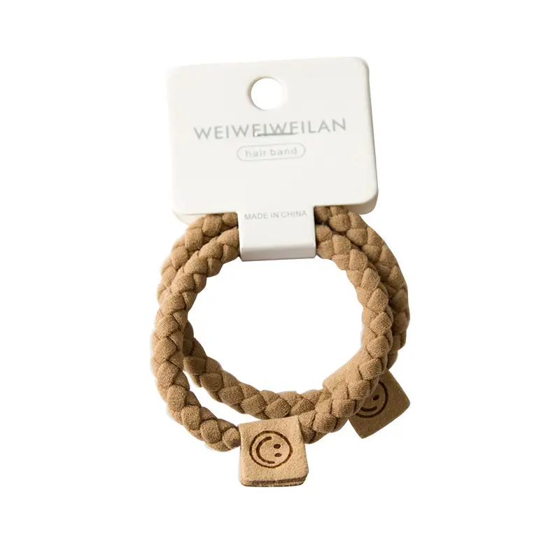 Smiley Braided Headbands with Wooden Accents - Image 11
