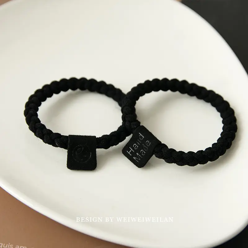 Smiley Braided Headbands with Wooden Accents — feature 11