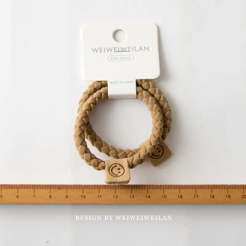 Smiley Braided Headbands with Wooden Accents — feature 17
