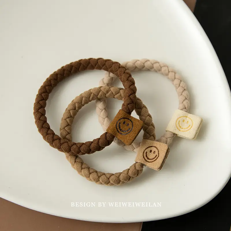 Smiley Braided Headbands with Wooden Accents — feature 6