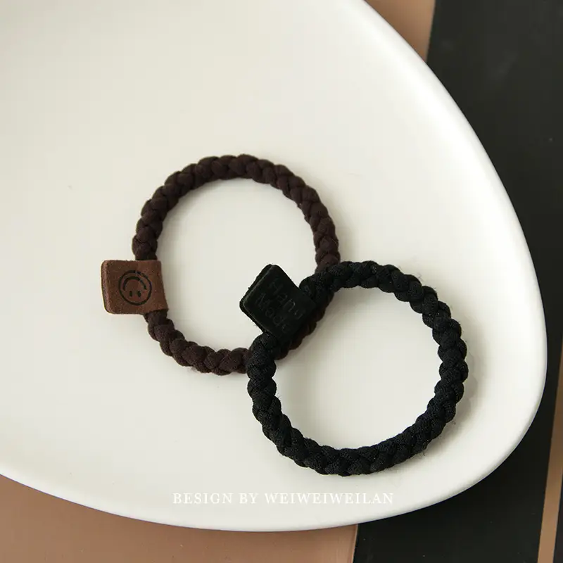 Smiley Braided Headbands with Wooden Accents — feature 7