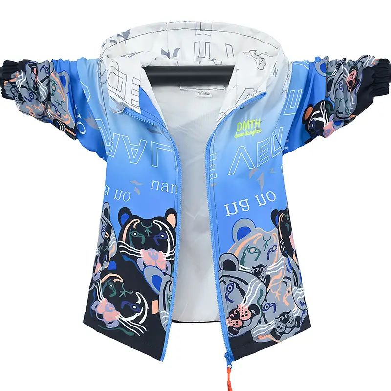 Boys' Thin Sports Jacket 2025 Spring Top Kids - Image 4