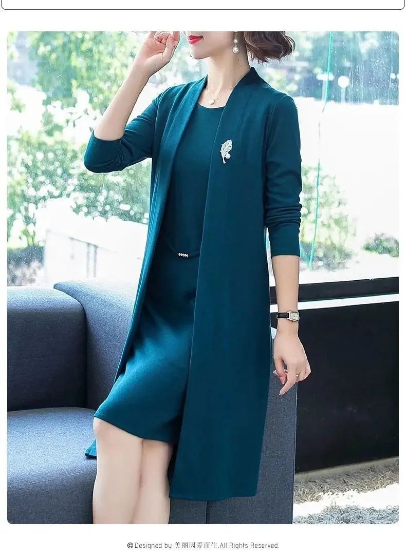 Women Tracer Coat Suit Red 40yo Elegant New Style — feature 9
